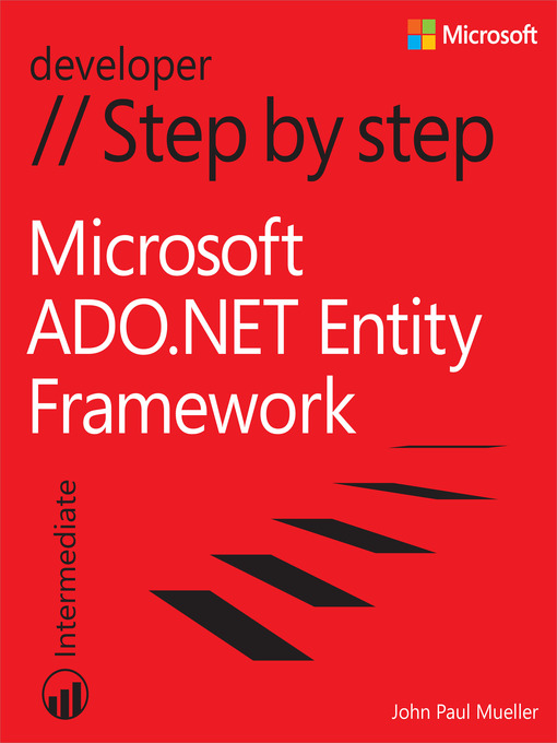 Title details for Microsoft ADO.NET Entity Framework Step by Step by John Paul Mueller - Available